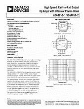 DataSheet ADA4850-2 pdf